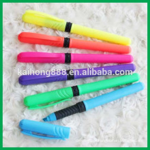 Promotional Gift Fluorescent Marker with Rubber